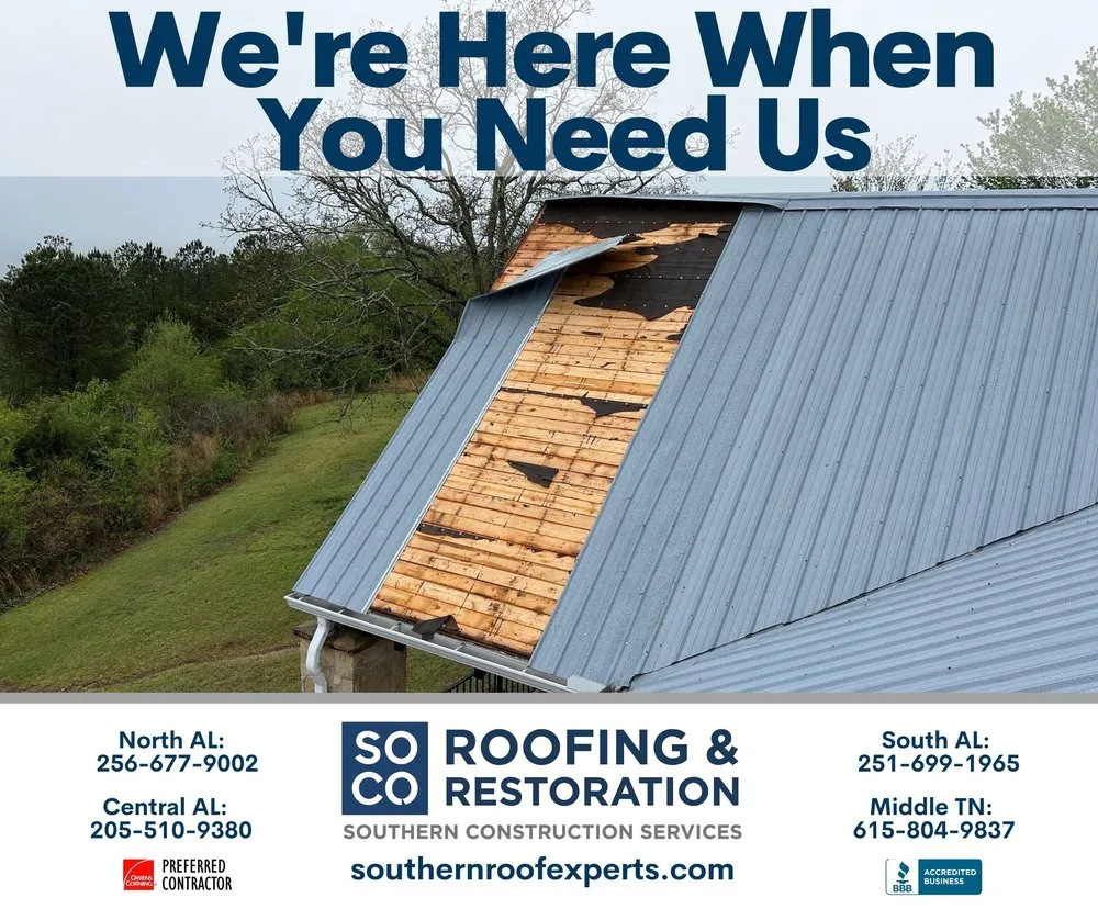 Slide of SOCO Roofing & Restoration