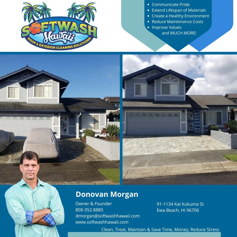 Slide of Softwash Hawaii