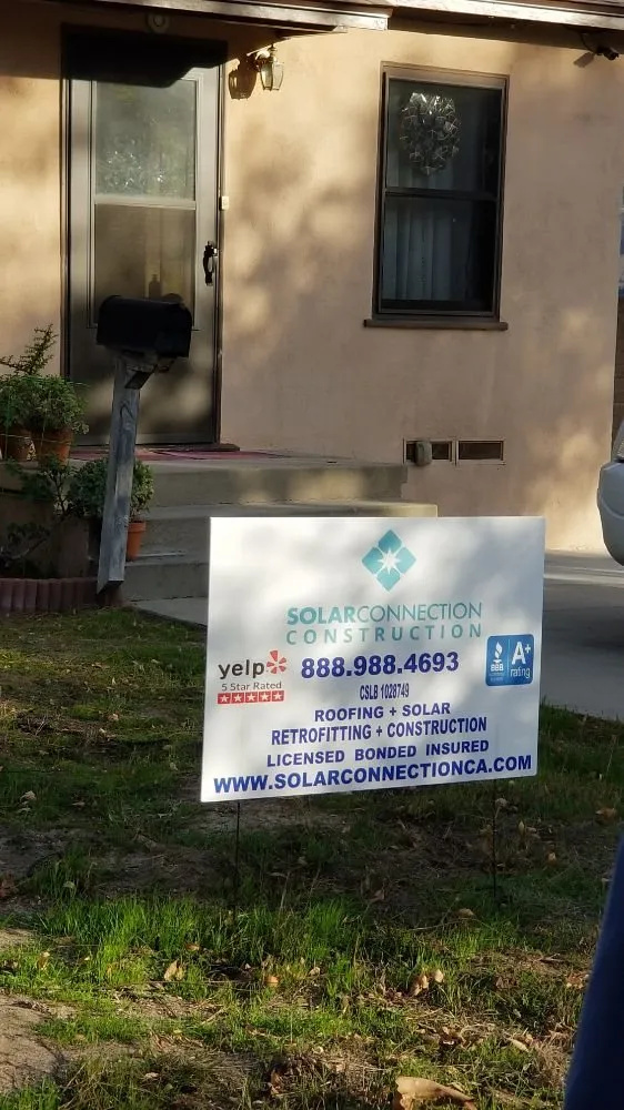 Slide of Solar Connection Construction