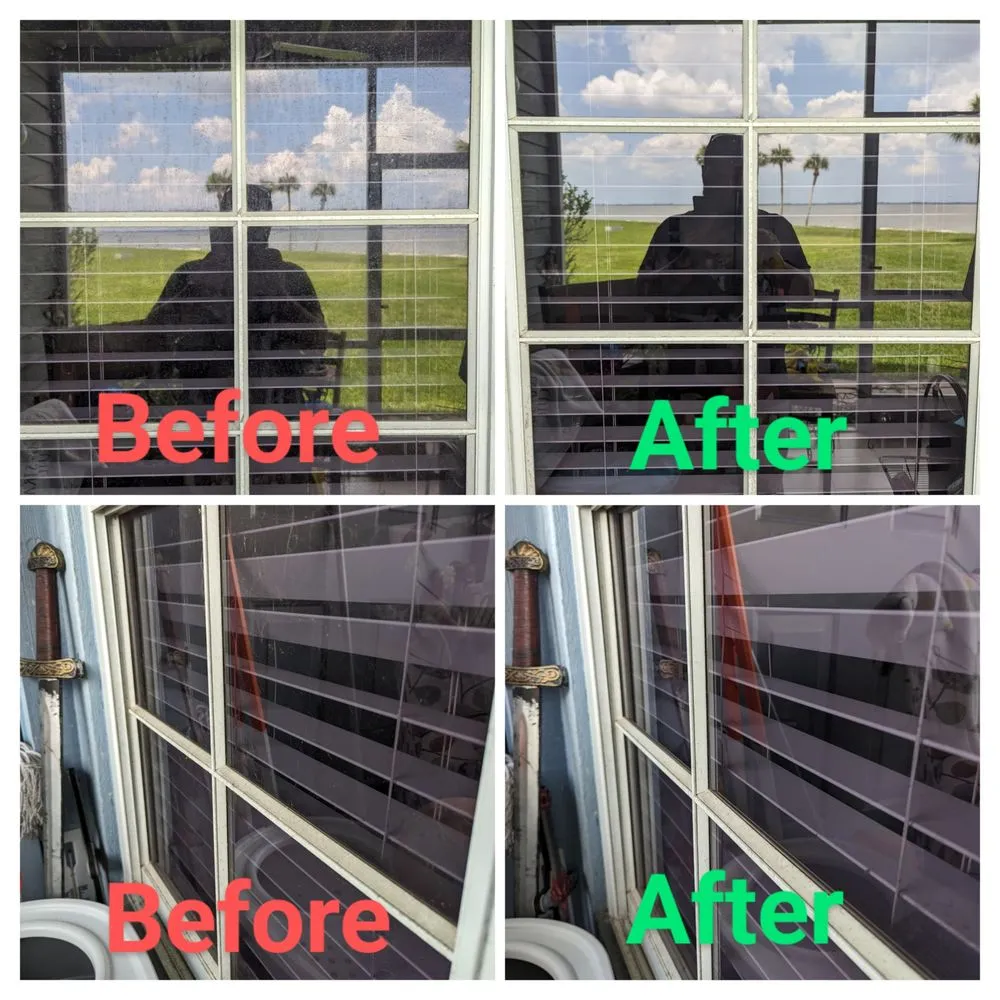 Slide of Solar Exterior Cleaning