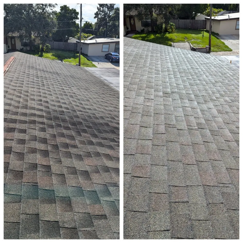 Slide of Solar Exterior Cleaning