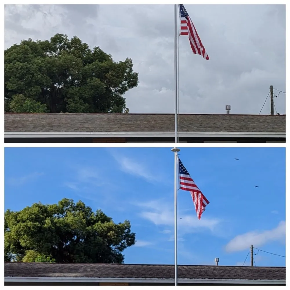 Slide of Solar Exterior Cleaning