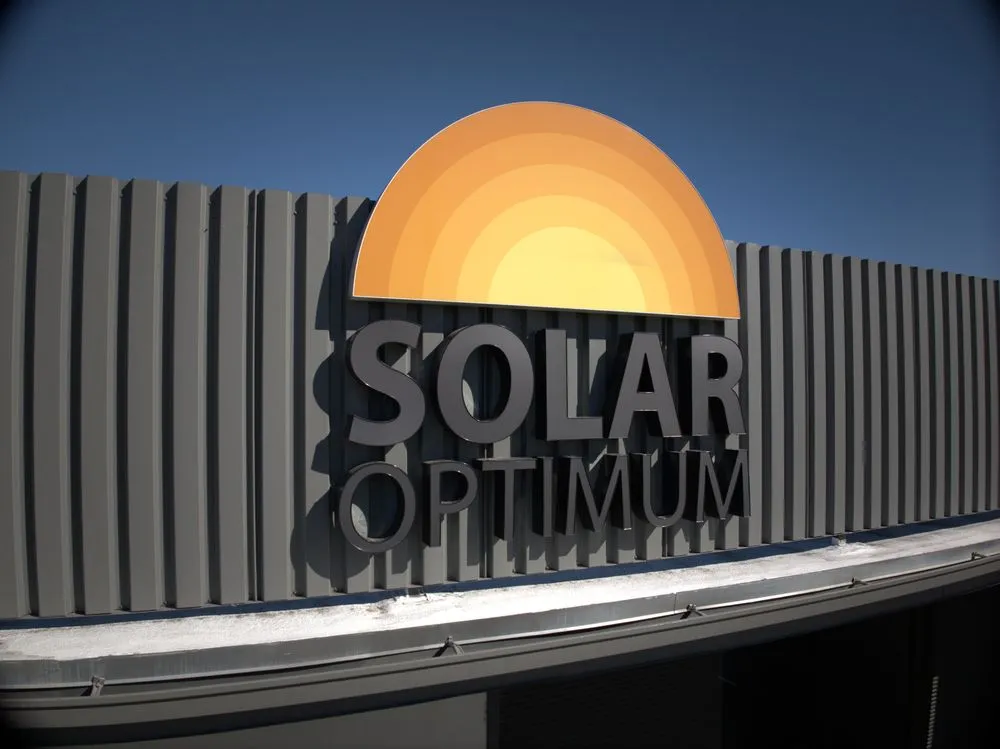 Slide of Solar Optimum - Nevada