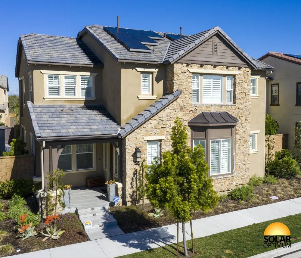 Slide of Solar Optimum - Northern California