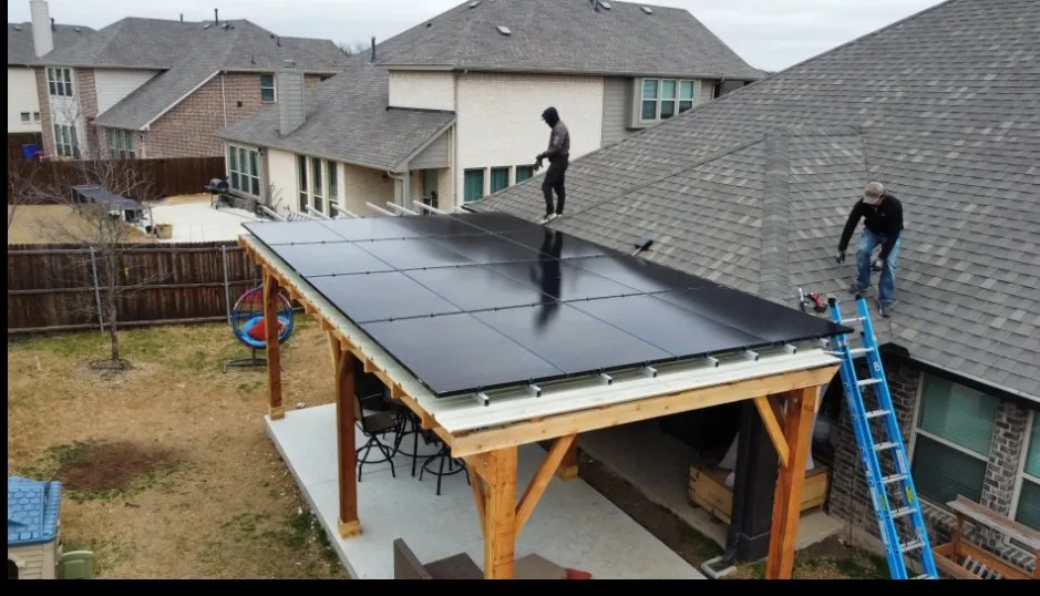 Slide of Solar Patios and Pergolas