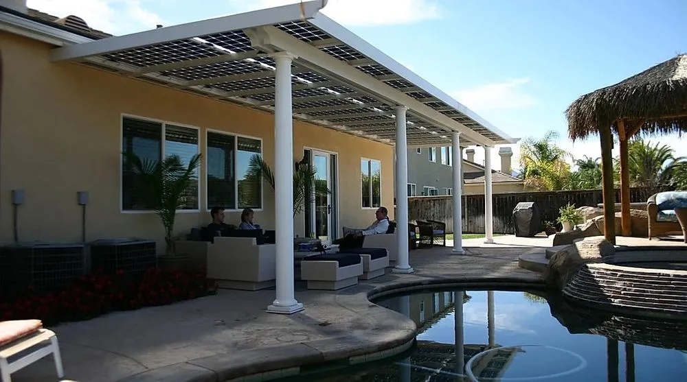 Slide of Solar Patios and Pergolas