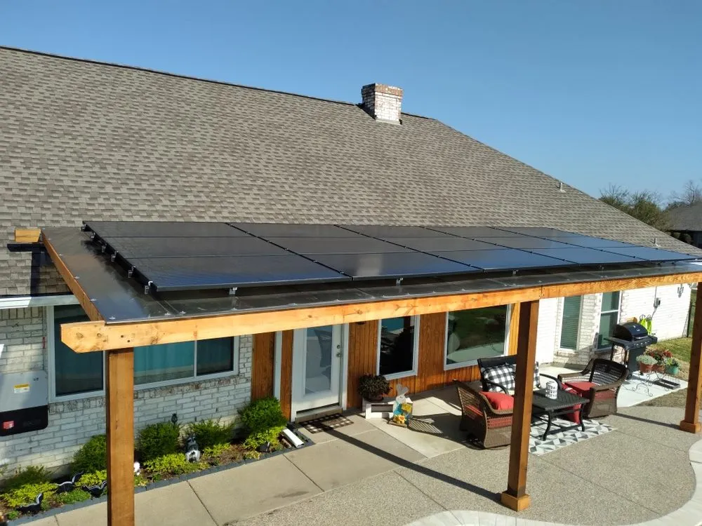 Slide of Solar Patios and Pergolas