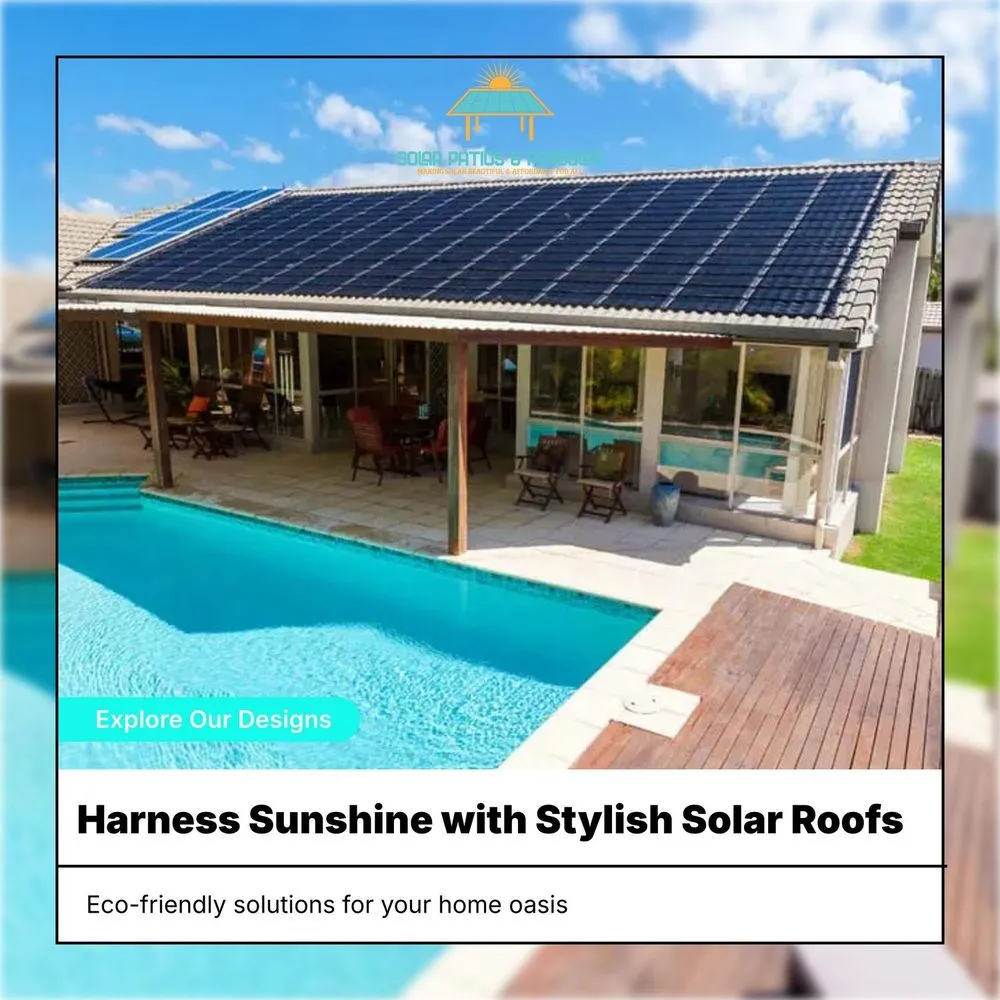 Slide of Solar Patios and Pergolas