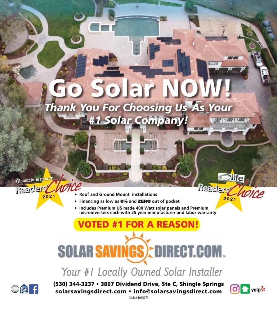 Slide of Solar Savings Direct