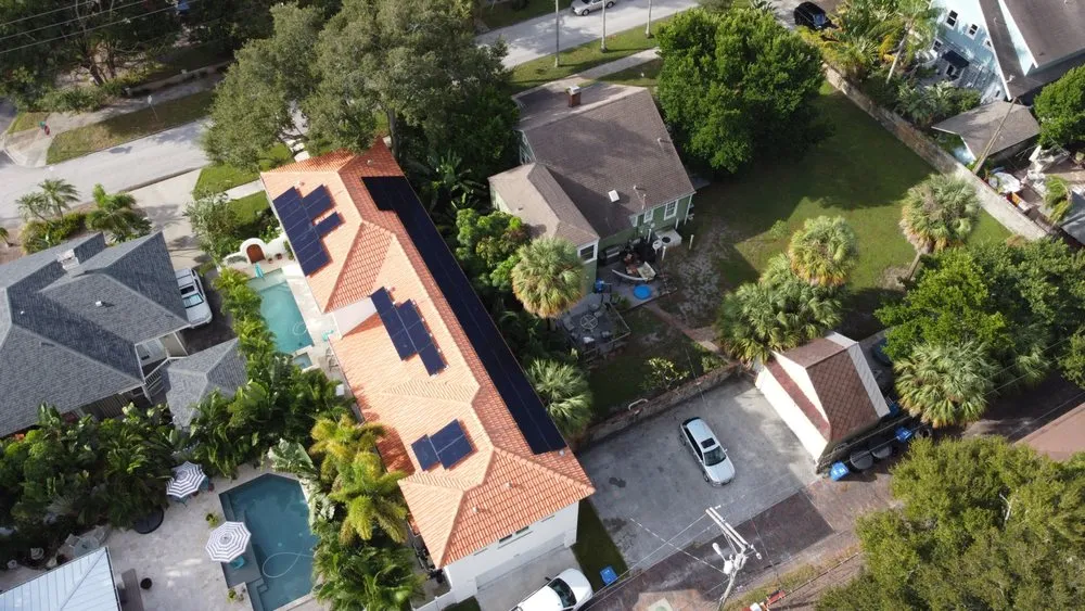 Local metal roofing installation after storm damage in St. Petersburg, FL by Solar Surfers