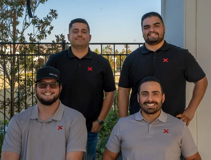 Slide of Solar X Construction