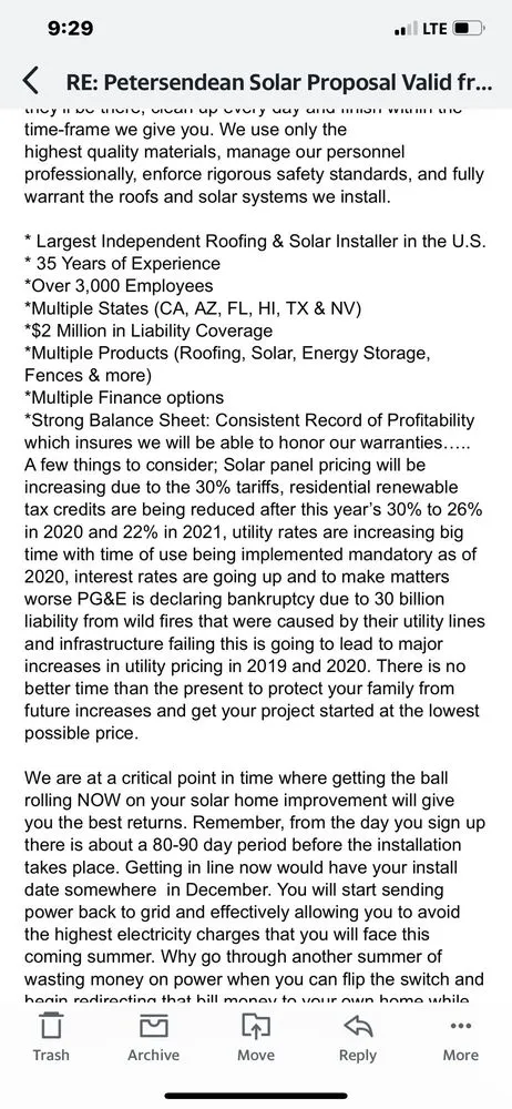 Slide of Solar4America