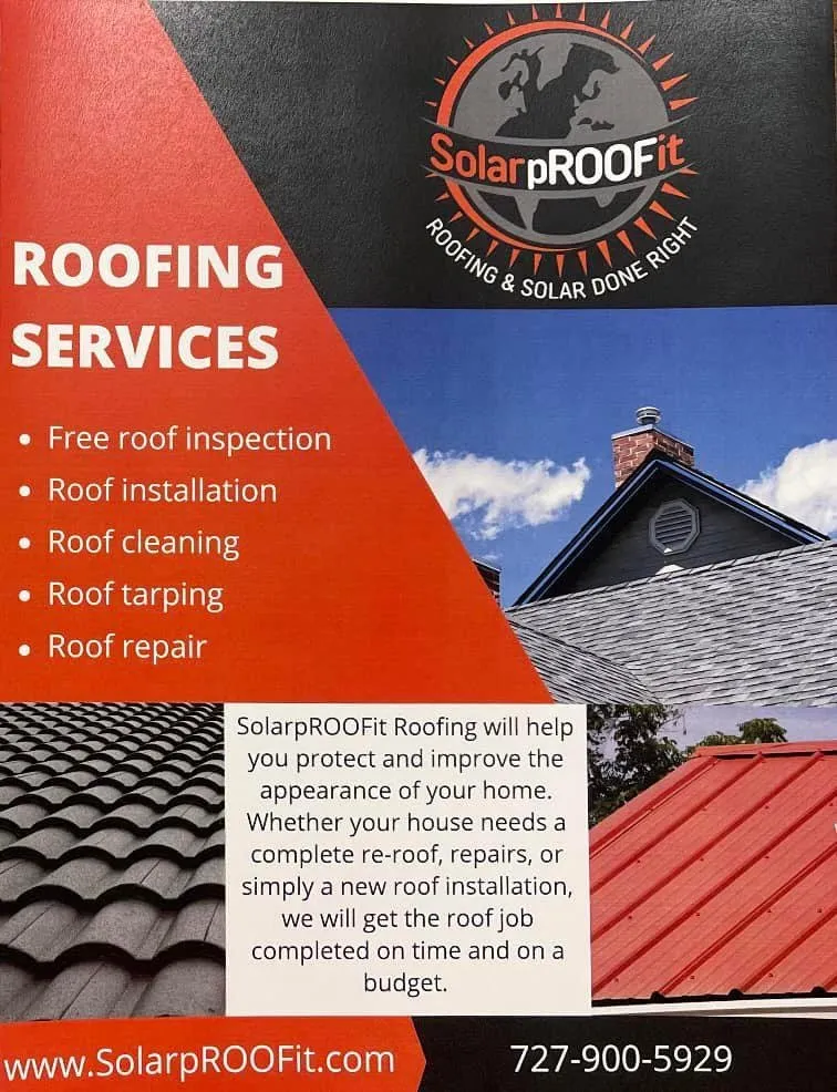 Slide of SolarpROOFit Roofing