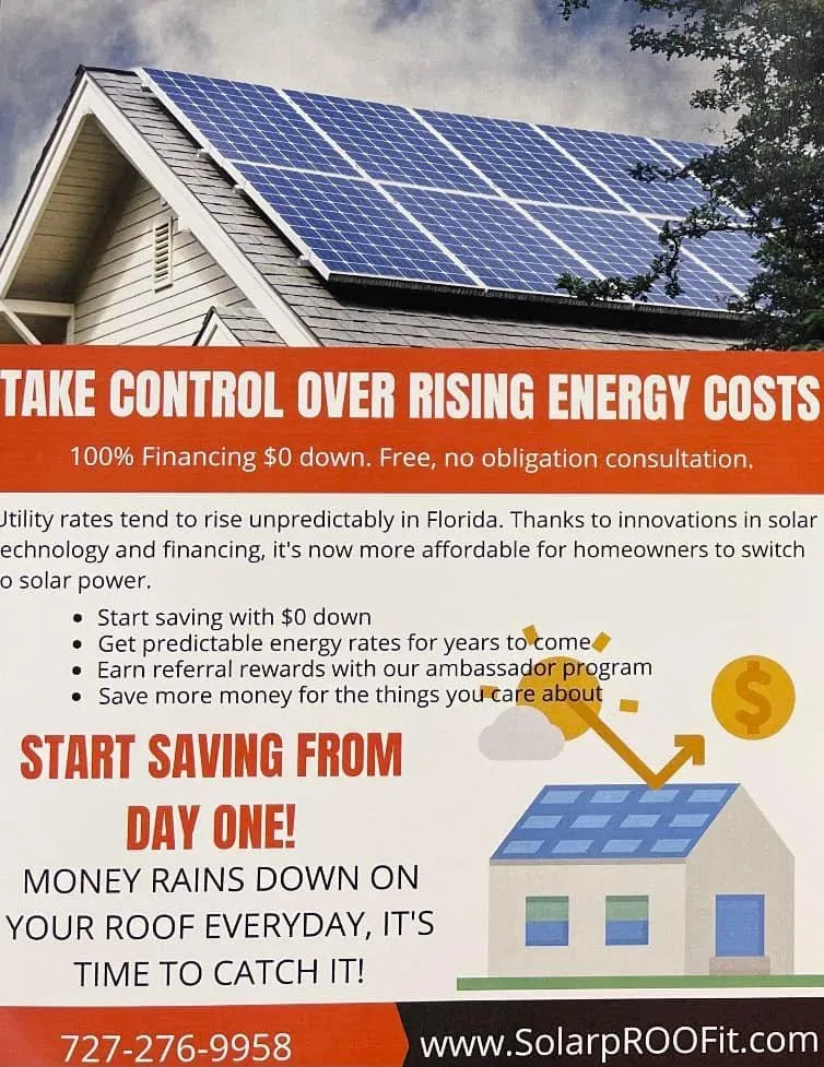 Slide of SolarpROOFit Roofing