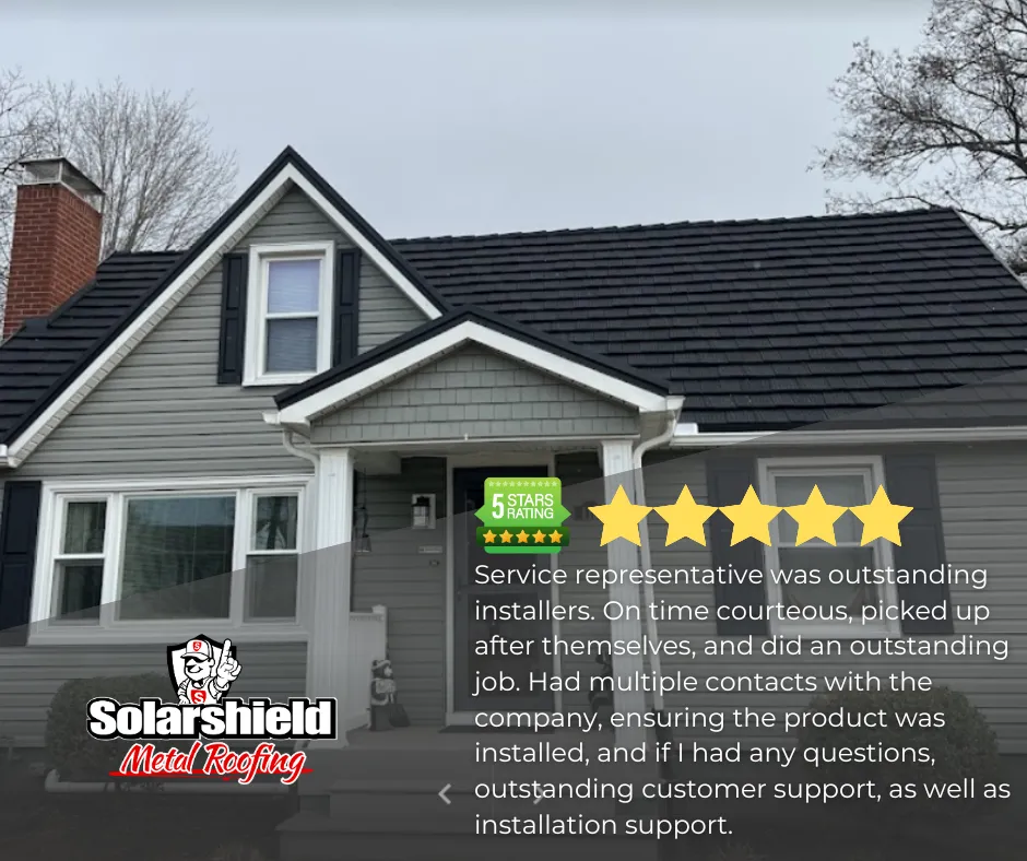 Slide of Solarshield Metal Roofing