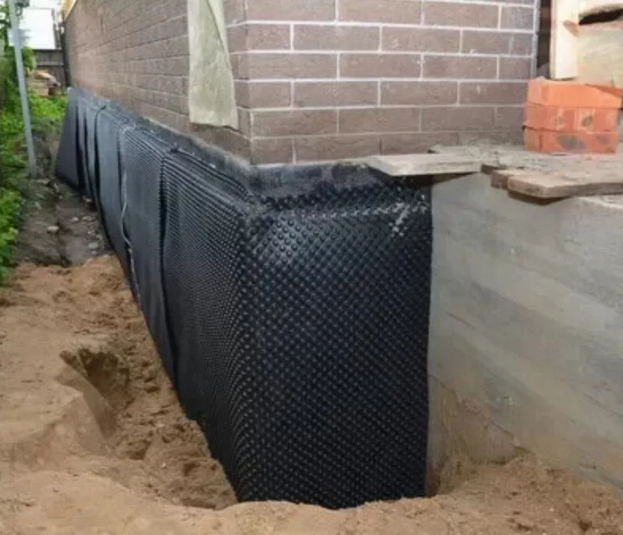 Slide of solid construction & Waterproofing