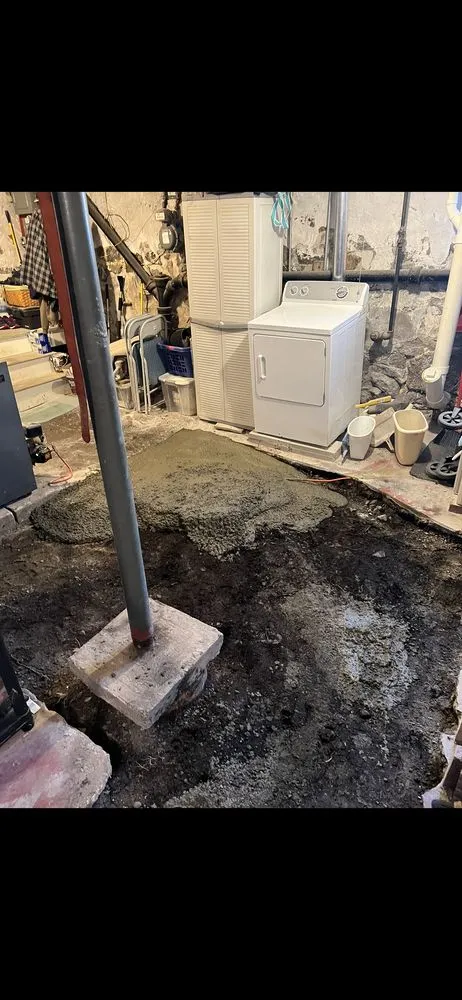 Slide of Solid foundation and construction