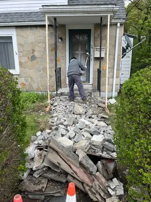 Solid foundation and construction Logo