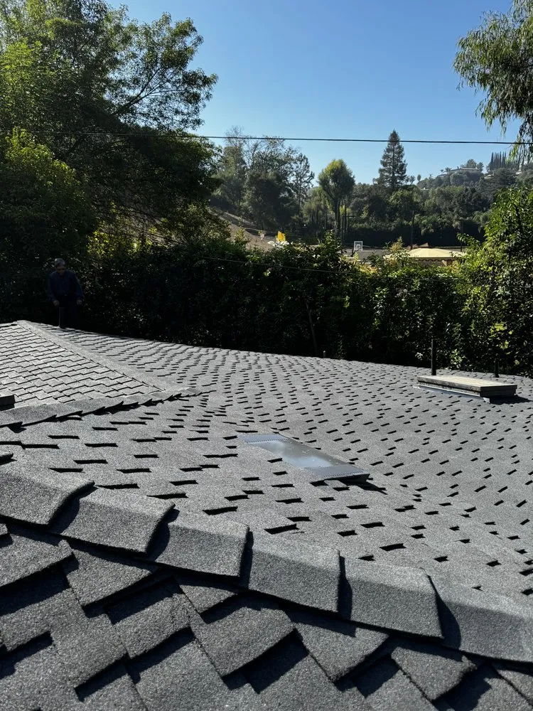 Emergency roof repair after storm damage in Sylmar, CA by Solid State Roofing