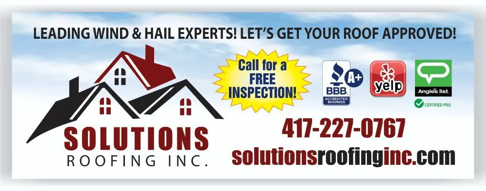 Slide of Solutions Roofing