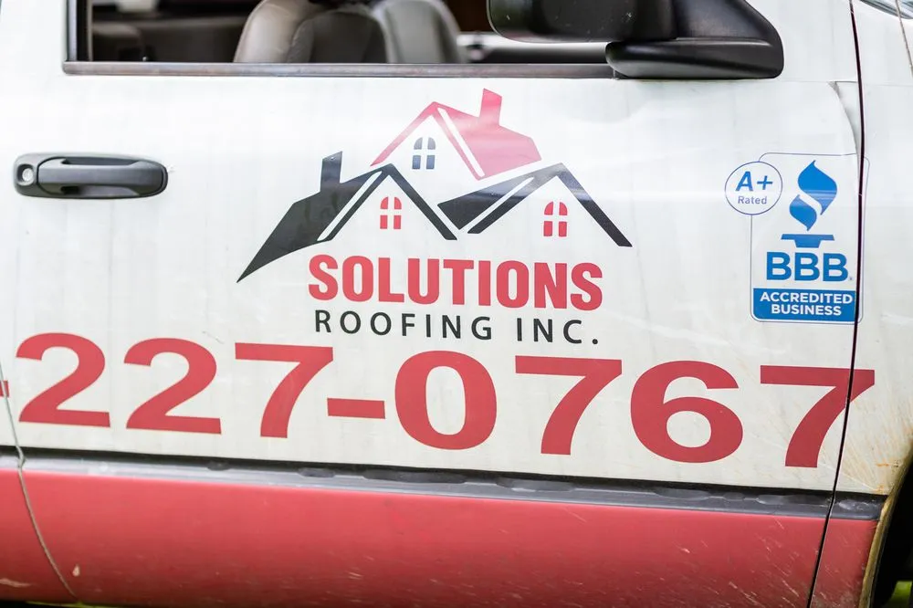 Slide of Solutions Roofing