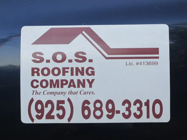 Slide of SOS Roofing