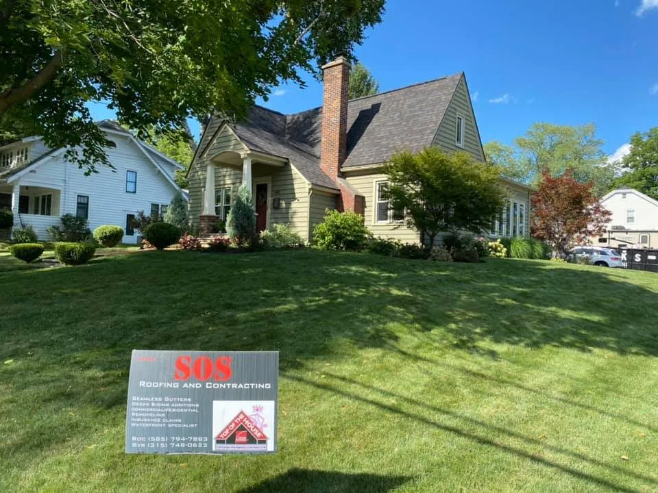 Slide of SOS Roofing