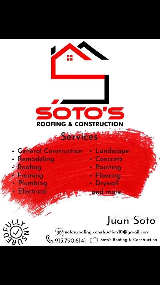Slide of Soto’s Roofing & Construction