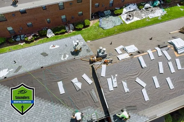 Sounders Roofing Services Logo