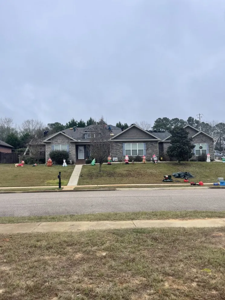 Slide of South Alabama Construction