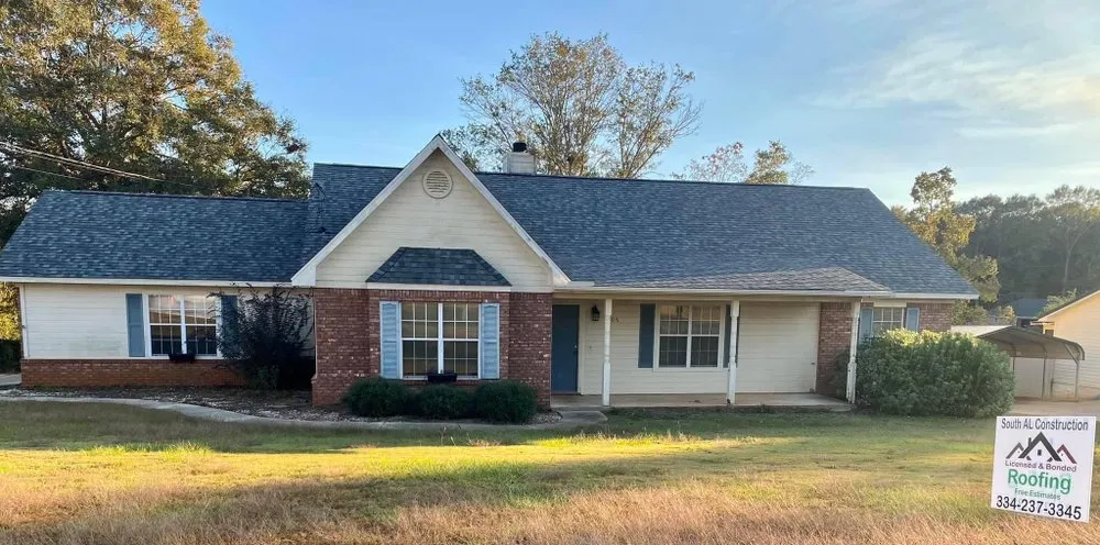 Slide of South Alabama Construction