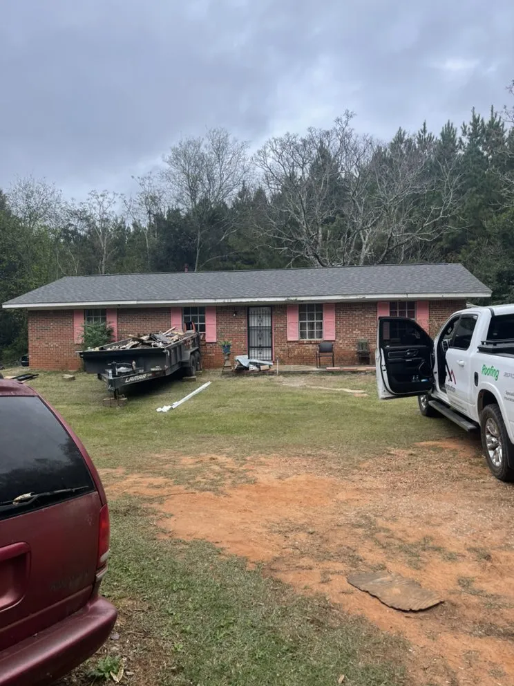 Slide of South Alabama Construction