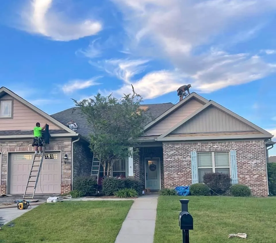 Slide of South Alabama Construction