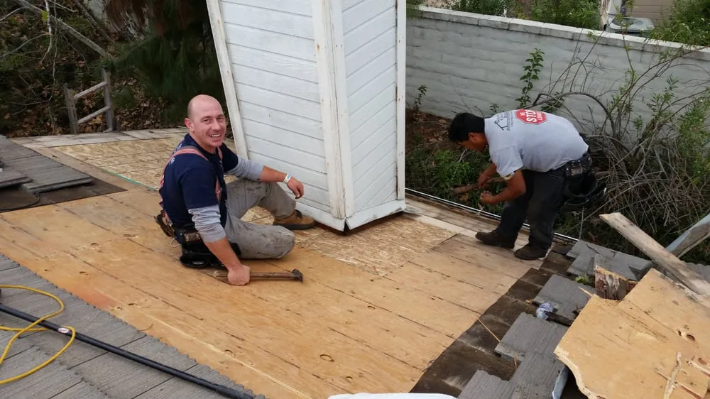 Slide of South County Roofing