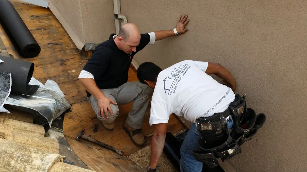 Slide of South County Roofing