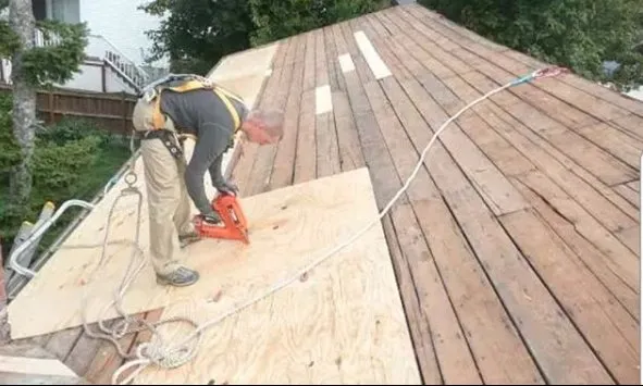 Slide of South Edge Construction