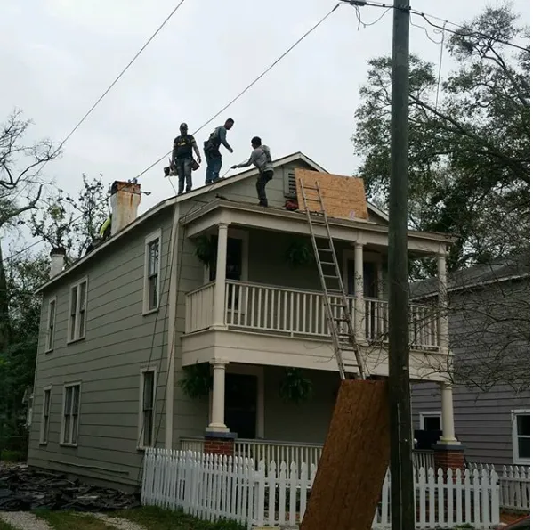 Slide of South Edge Construction