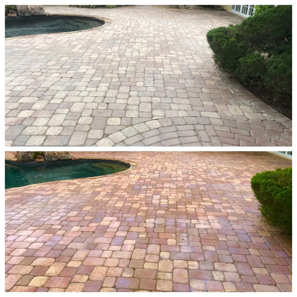 Slide of South Florida Paver Sealing & Softwash