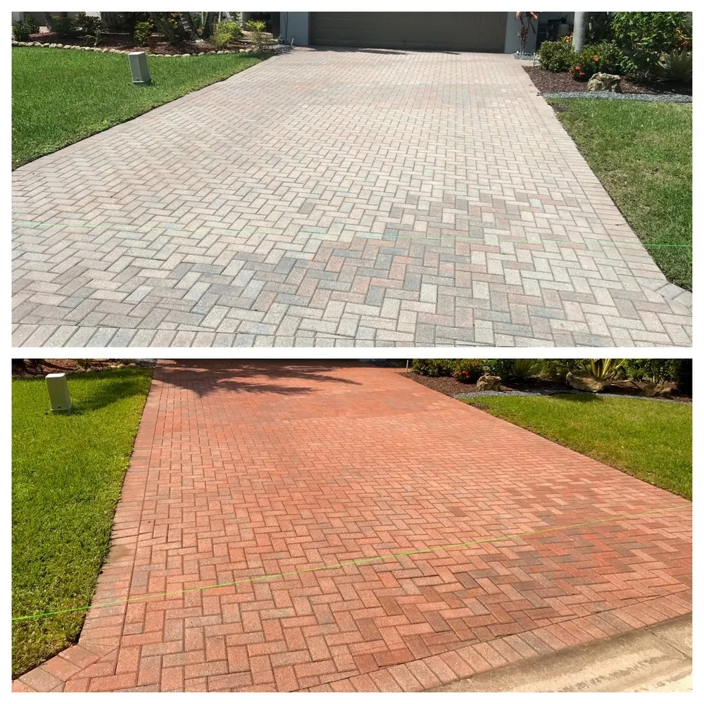Slide of South Florida Paver Sealing & Softwash