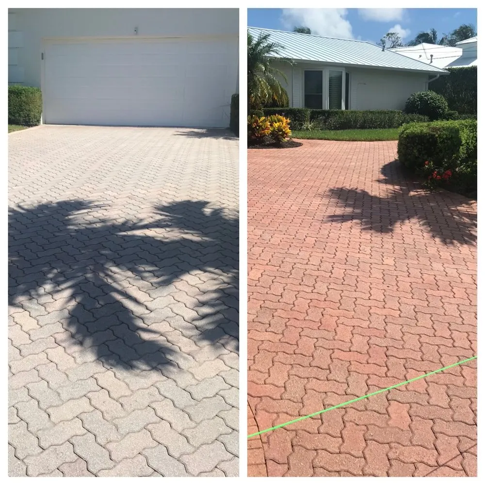 Slide of South Florida Paver Sealing & Softwash