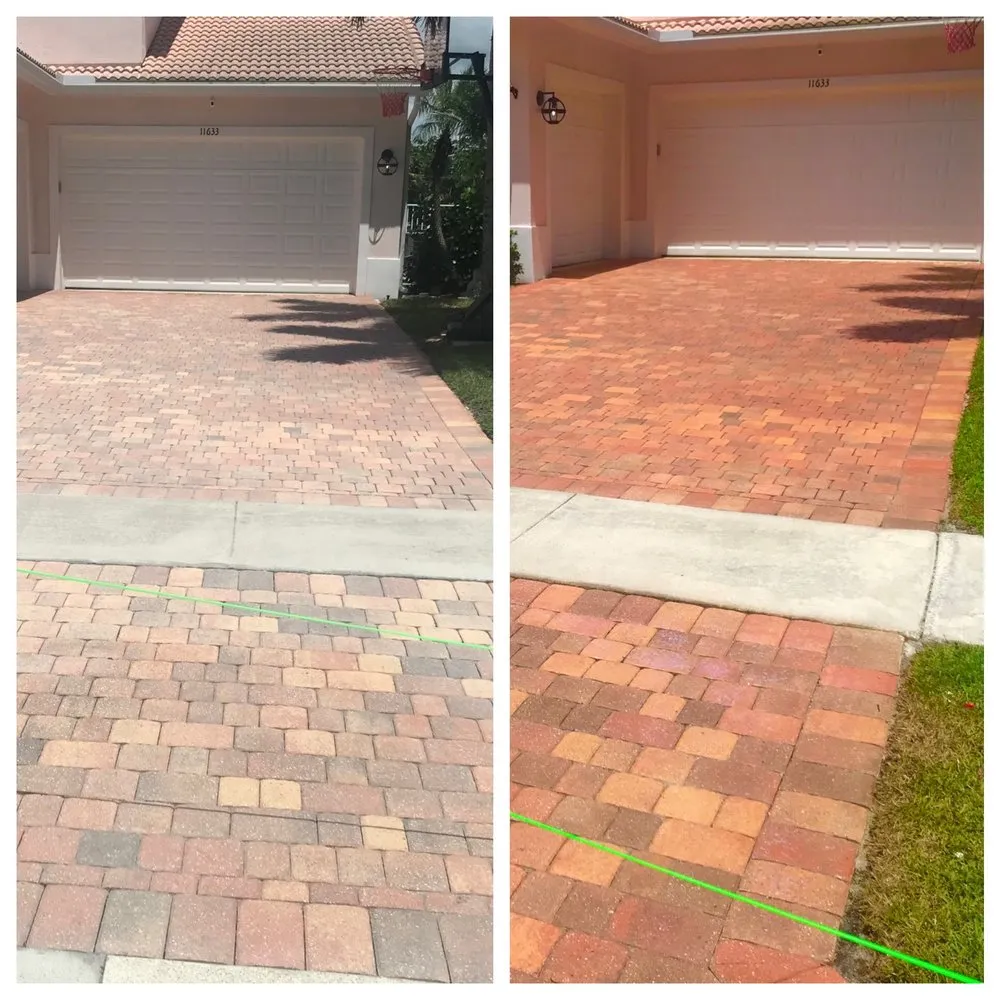 Slide of South Florida Paver Sealing & Softwash
