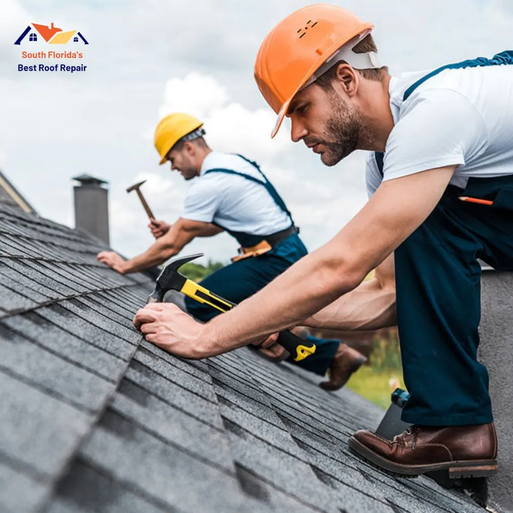Slide of South Florida's Best Roof Repair