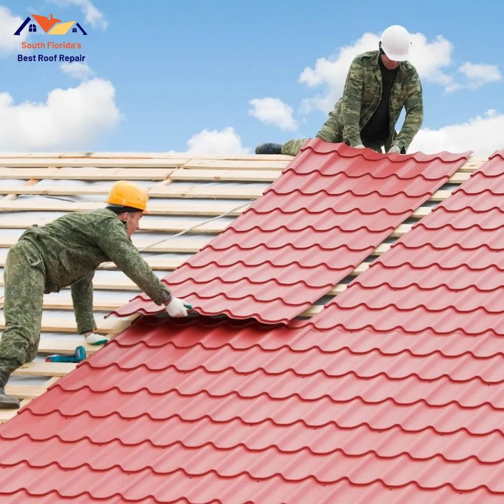 Slide of South Florida's Best Roof Repair