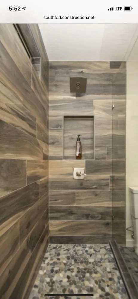 Slide of South Fork Construction