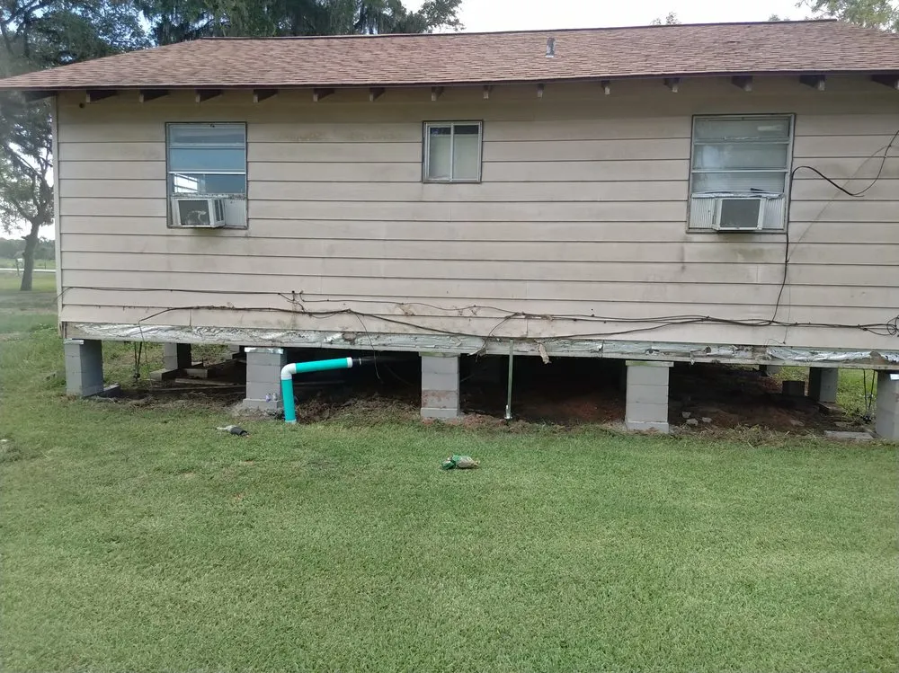 Slide of South Texas House Leveling