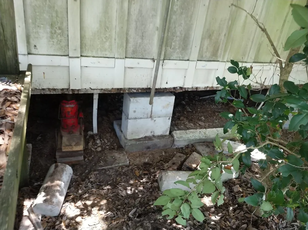 Slide of South Texas House Leveling