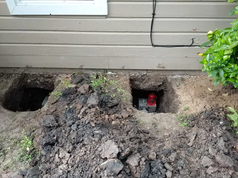 Slide of South Texas House Leveling