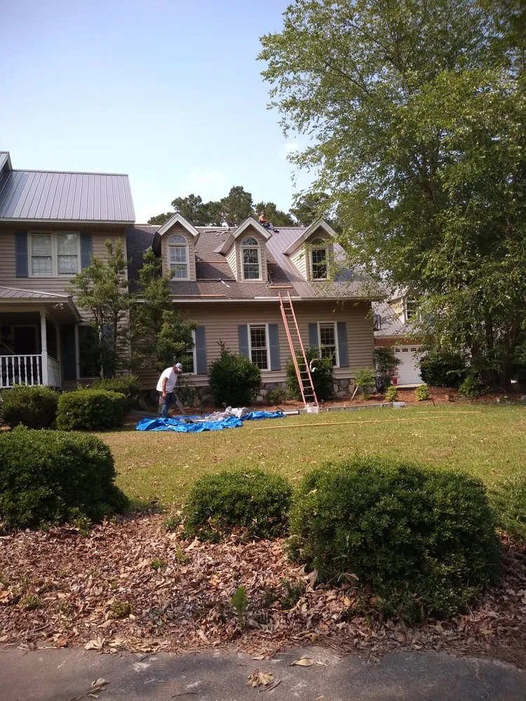 Local roof inspection after storm damage across White Oak, NC - Southern Carolina Construction