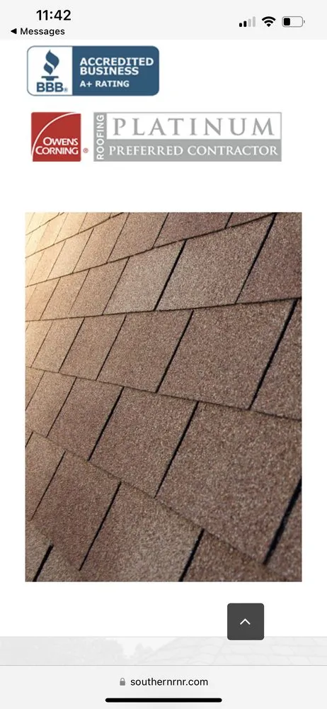 Slide of Southern Roofing and Renovation