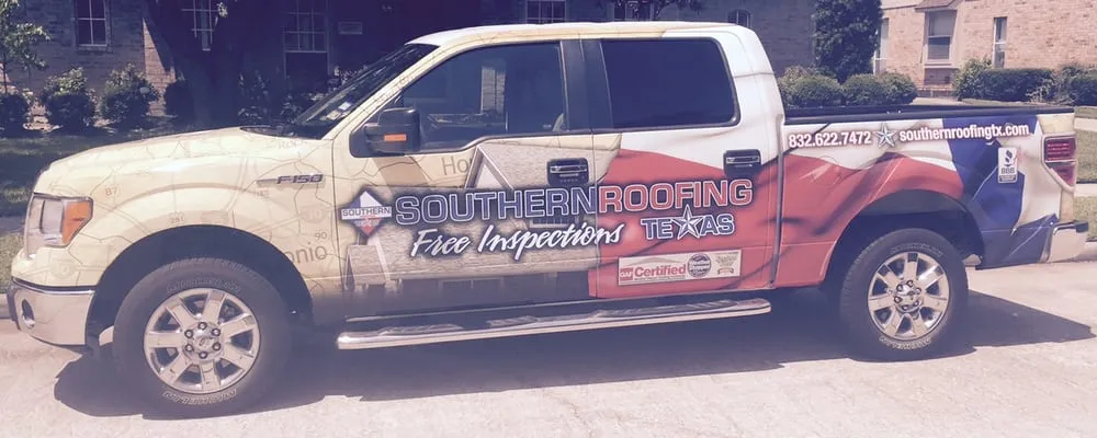 Slide of Southern Roofing Texas